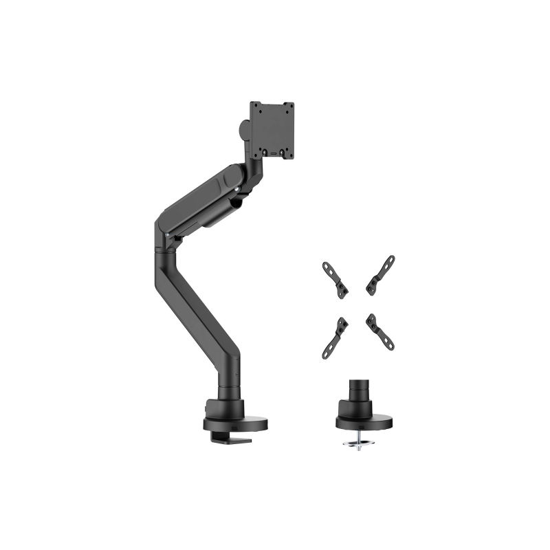 Support de table pivotant et inclinable à contrepoids Aisens PRO pour moniteur/téléviseur 27 kg (3 pivots - 1 bras) de 24 à 57