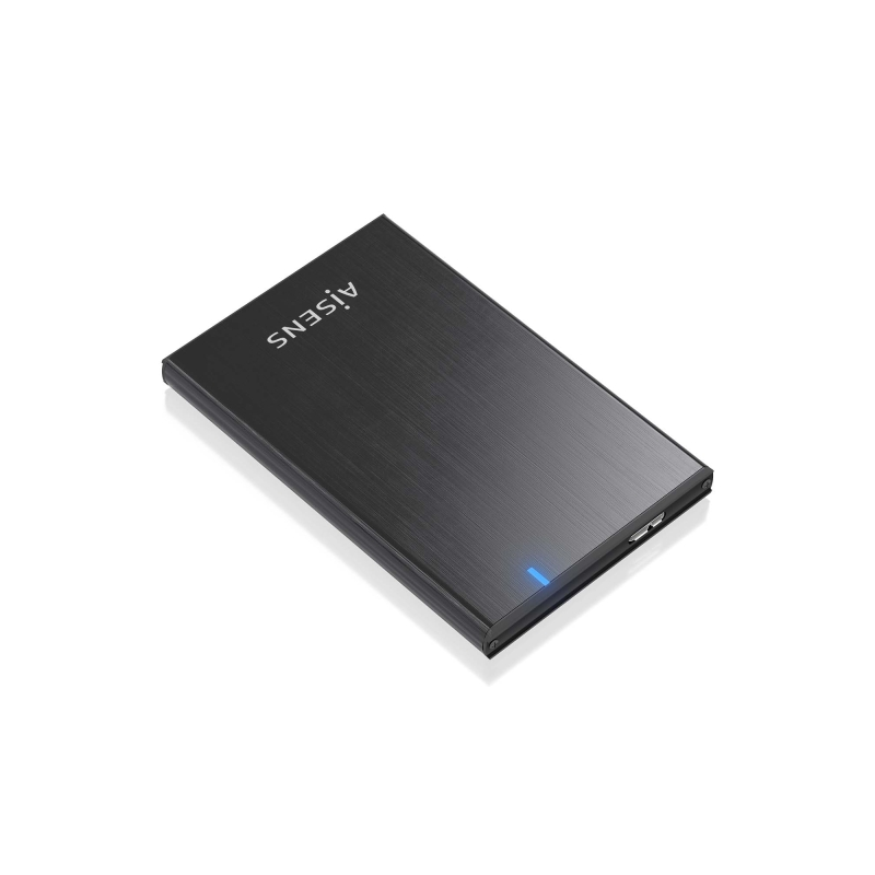 Boîtier externe Aisens 2,5" ASE-2528B 9,5 mm SATA vers USB 3.0/USB3.1 GEN1 - Noir
