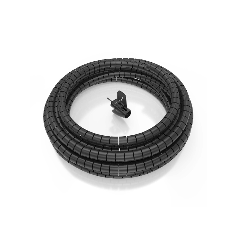 Organiseur de câbles spiralé Aisens 25 mm - 10 m - Noir