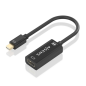 Convertisseur Aisens MINI DP vers HDMI 4K@60HZ - MINI DP/M-HDMI/H - 15cm - Noir