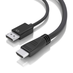 Câble convertisseur Aisens DISPLAYPORT vers HDMI 4K@60HZ - DP/M-HDMI/M - 5,0 m - Noir