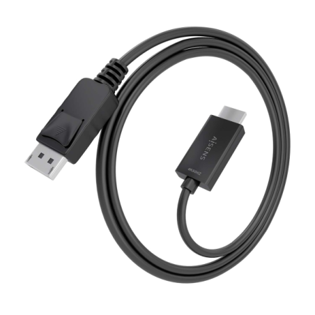 Câble convertisseur Aisens DISPLAYPORT vers HDMI 4K@60HZ - DP/M-HDMI/M - 1,5 m - Noir