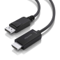 Câble convertisseur Aisens DISPLAYPORT vers HDMI 4K@60HZ - DP/M-HDMI/M - 1,0 m - Noir