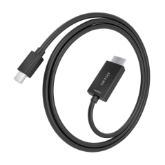Câble convertisseur Aisens MINI DP vers HDMI 4K@60HZ - MINI DP/M-HDMI/M - 1,5 m - Noir