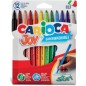 Carioca Color Set 12 crayons, 12 feutres, 12 couleurs + bloc A4