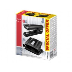 ✅ Maped Essentials Metal Pack d'agrafeuse en métal E3543 + perceuse à métal E4024 - Agrafe jusqu'à 25 feuill en stock