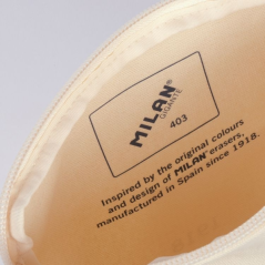 Sac à main Milan Serie 1918 Giant 403 - Taille 26,5x22x3cm - Fermeture à glissière - 100% Coton - Couleur Beige