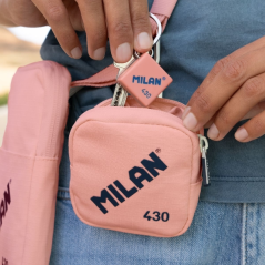 Présentoir Milan série 1918 430 avec 12 petits porte-monnaie - Taille du sac à main 10,3x10x2,5 cm - Fermeture à glissière