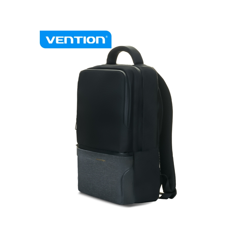 Sac à dos étanche pour ordinateur portable Vention - Tissu Oxford - Compartiment 15,6" - Couleur Noir