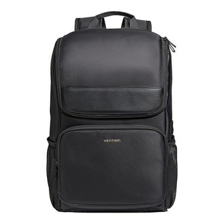 Sac à dos étanche pour ordinateur portable Vention - Tissu Oxford - Compartiment 15,6" - Capacité 19L - Couleur Noir