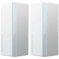 Système WiFi Xiaomi Mesh avec 2 unités double bande WiFi 6 AX3000NE - Vitesse jusqu'à 2978 Mbps - 4 ports RJ-45