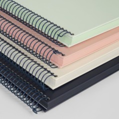 ✅ Série Milan 1918 Pack de 4 Cahiers à Spirale Format A4 Grille 5x5mm - 80 Feuilles de 95 gr/m2 - Micro-perfor en stock