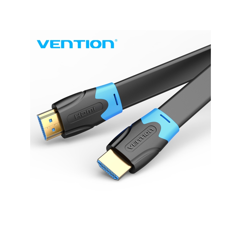 Câble Vention HDMI 2.0 Résolution 4K - Isolation PVC - 10m - Diamètre 30AWG - Couleur Noir