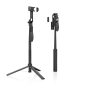 Aisens Selfie Tripod Stick avec télécommande Bluetooth 3 en 1 - Noir