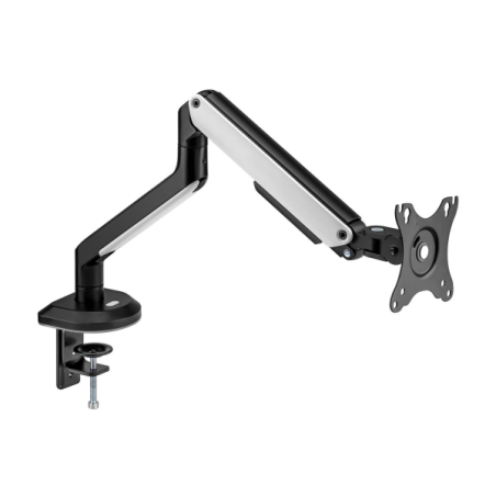 Aisens RGB Table de Jeu Support Contrepoids Rotatif et Inclinable pour Moniteur/TV 9Kg (3 Pivots - 1 Bras) de 17-32"