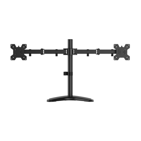 Support de table Aisens avec base pivotante et inclinable Eco pour moniteur/TV 10Kg (3 pivots - 2 bras) de 17 à 32" - Couleur