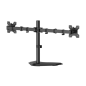 Support de table Aisens avec base pivotante et inclinable Eco pour moniteur/TV 10Kg (3 pivots - 2 bras) de 17 à 32" - Couleur