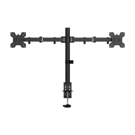 Aisens Eco Support de Table Rotatif et Inclinable pour Moniteur/TV 10Kg (3 Pivots - 2 Bras) de 17-32" - Couleur Noir