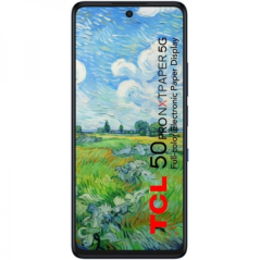 Smartphone TCL 50 Pro Nxtpaper 5G Écran 6,78" - 8 Go - 512 Go - Appareil photo 108MP - Batterie 5010mAh - Couleur Bleu