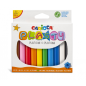 Carioca Lot de 10 pâtes à modeler - Faciles à utiliser - Ne sèchent pas - Réutilisables - Couleurs vives et miscibles - Sans