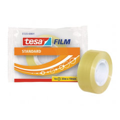 ✅ Tesa Tesafilm Ruban Adhésif Transparent Standard 19mmx33m - Bonne Adhérence et Haute Résistance aux UV - Sa en stock