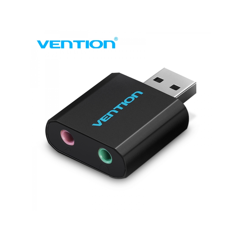 Carte son Vention 2.1 - Couleur noire