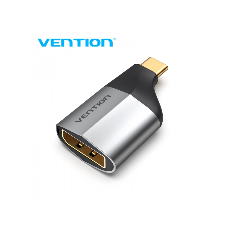Adaptateur USB-C mâle vers DisplayPort femelle Vention - Gris