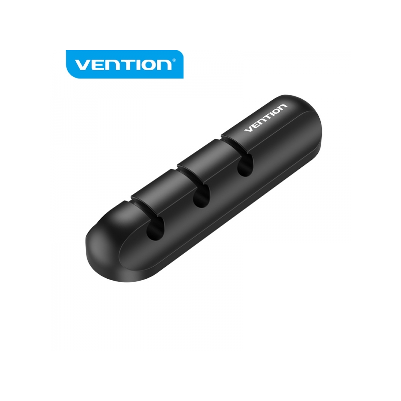 Vention Pack de 2 organisateurs de câbles en spirale - 7 ports - Couleur noire