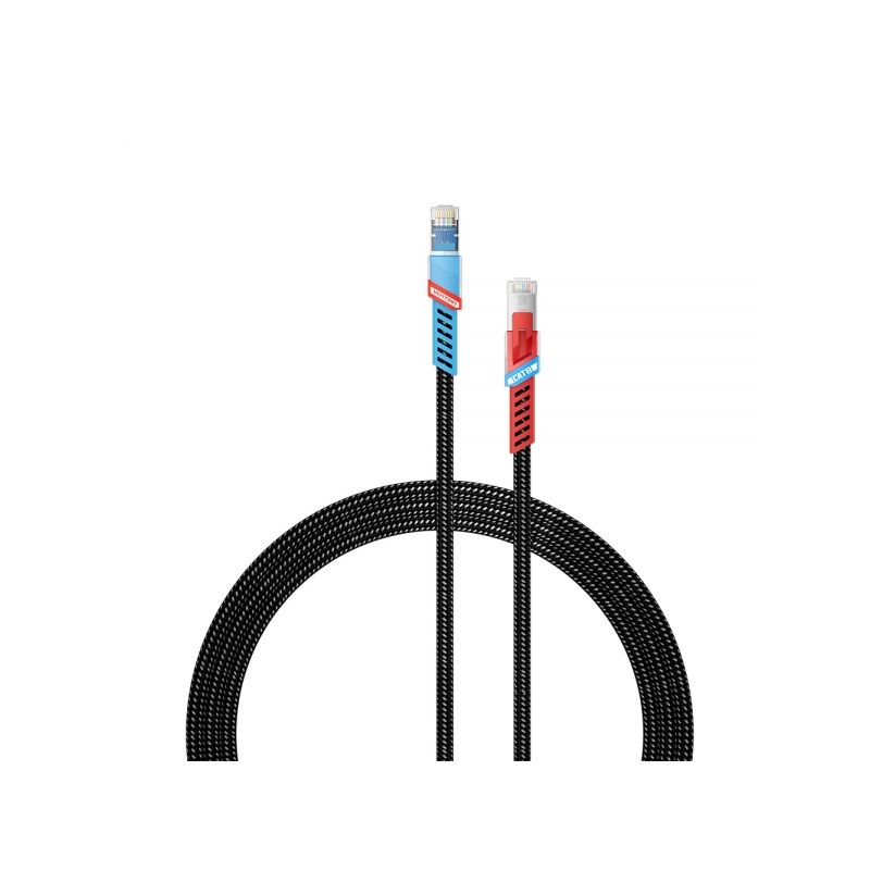 Câble réseau de jeu Vention SFTP Cat.8 - 1 m - Couleur noire