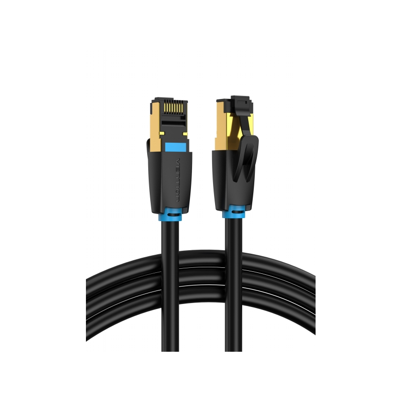 Câble réseau Vention SFTP RJ45 Cat.8 - 20 m - Couleur noire