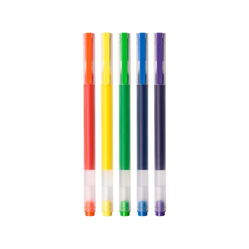 Stylos gel 0,5 mm Xiaomi - Pack de 5 - Séchage rapide