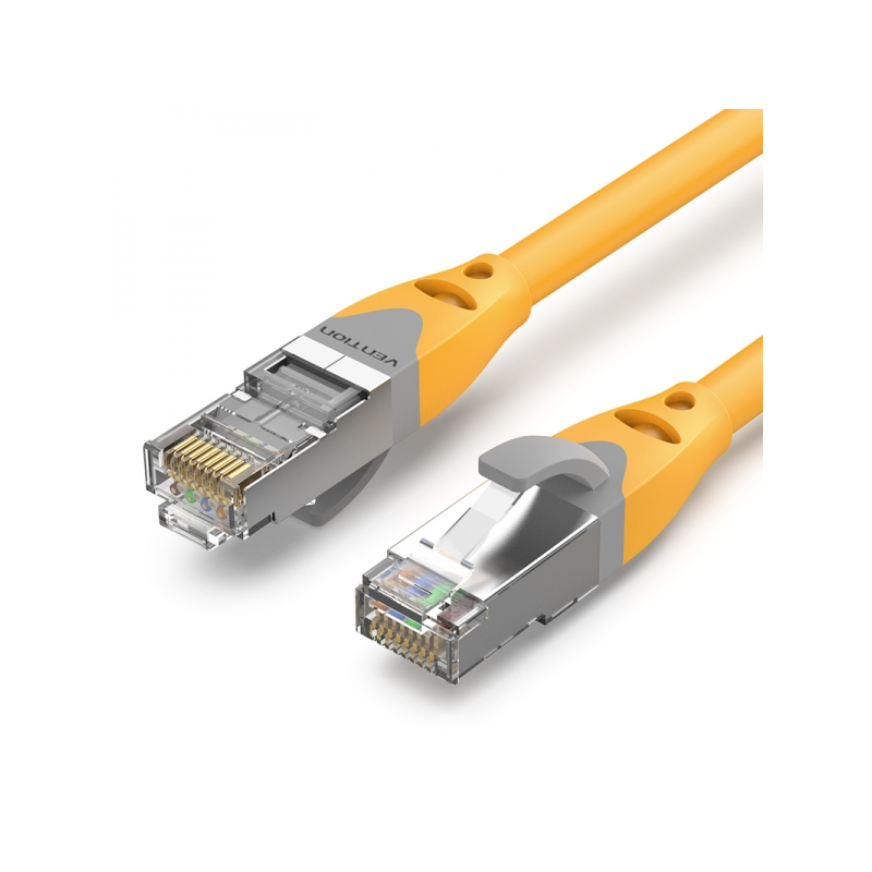 Câble réseau Vention SFTP RJ45 Cat.6a - 1m - Couleur jaune