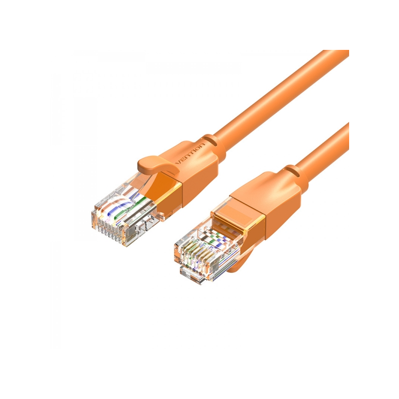 Câble réseau Vention RJ45 UTP Cat.6 - 2m - Couleur Orange