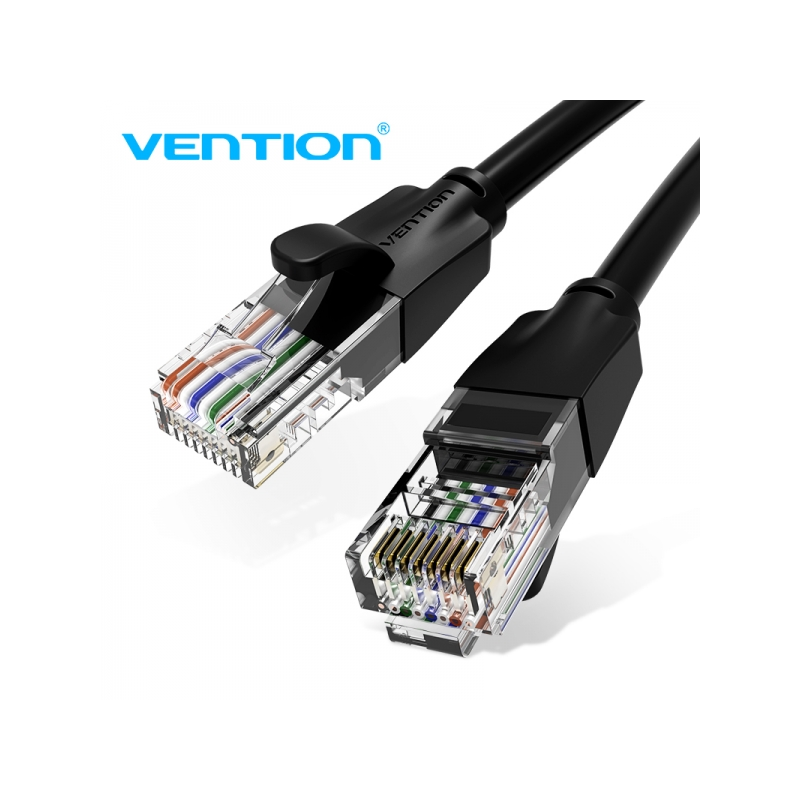 Câble réseau Vention UTP RJ45 Cat6 - 0,5 m - Couleur noire