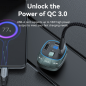 Émetteur FM/MP3/Bluetooth Vention - 1xUSB-Type C vers 2xUSB - 30W