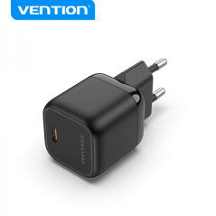 ✅ Chargeur Mural Vention GaN USB-C 30W 3A - Chargement Rapide - Couleur Rose couleur Rosa en stock