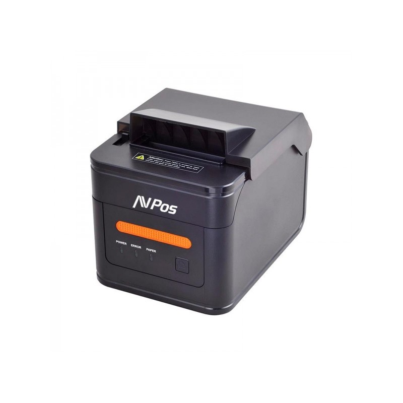 AVPos AVP-K46V Imprimante thermique de tickets de cuisine K46V – Avertissement lumineux et acoustique – Couvercle résistant à
