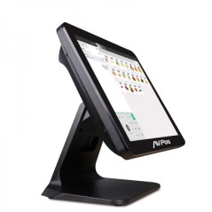 terminal de caisse tactile noir