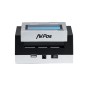 Compteur de billets AVPos AVP-DT35G - Compte le nombre de factures et la valeur totale - Livres et euros - Vitesse de comptage