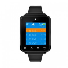 montre connectée noire notifications appels