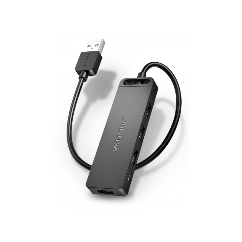 Vention HUB 4 en 1 USB 2.0 vers 4xUSB - 1m - Couleur Noir