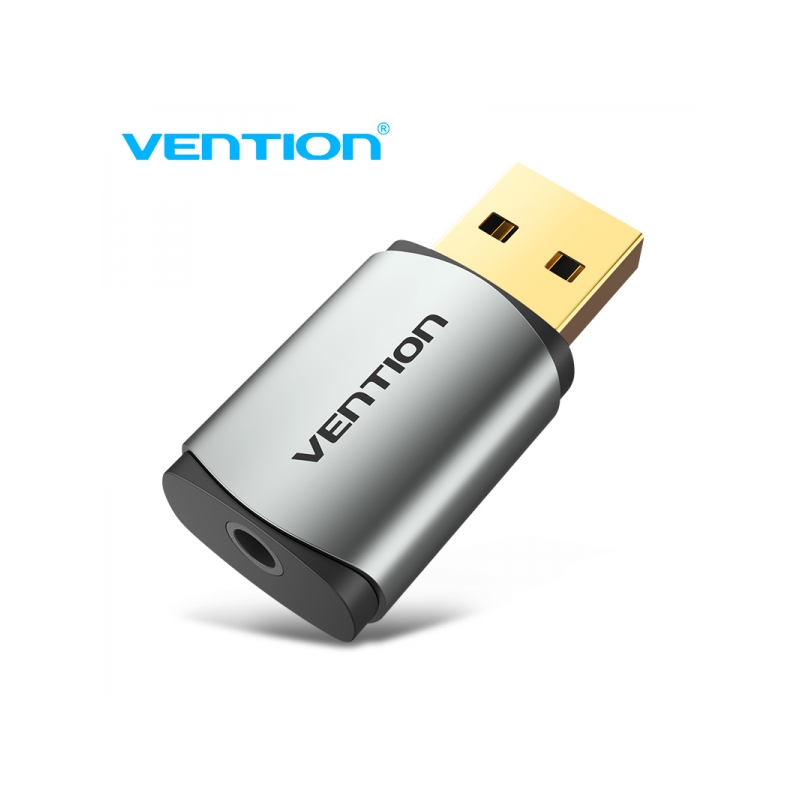 Carte son Vention 2.1 - Couleur grise