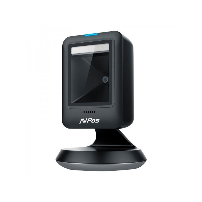 Lecteur de codes de bureau AVPos AVP-630-2D - Numérisation automatique - Lecture de codes 1D, 2D et QR - USB - Couleur noire Lecteur de codes de bureau AVPos AVP-630-2D - Numérisation automatique - Lecture de codes 1D, 2D et QR - USB - Couleur noire
