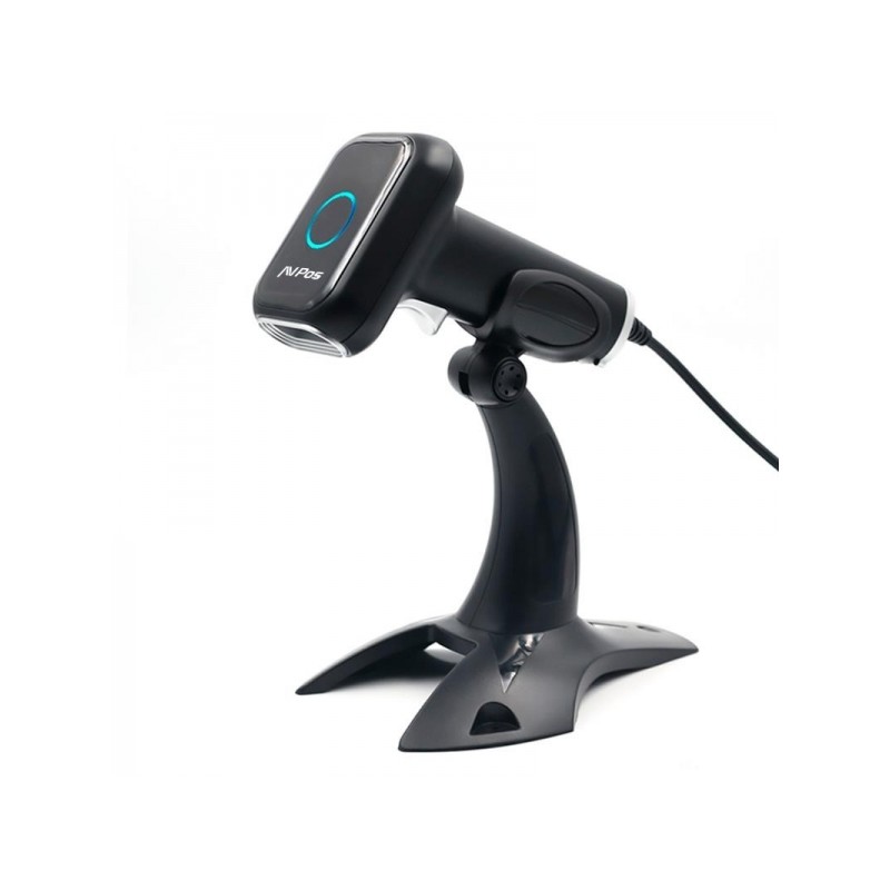 AVPos AVP-260-2D Lecteur de Code Haute Performance - Lecture de Codes 1D, 2D et QR - Scan Manuel et Automatique - USB - Couleur AVPos AVP-260-2D Lecteur de Code Haute Performance - Lecture de Codes 1D, 2D et QR - Scan Manuel et Automatique - USB - Couleur