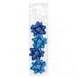 Dohe Chic Pack de 4 Noeuds Cadeaux - Forme Étoile - Taille 6,5 cm - Couleur Bleu