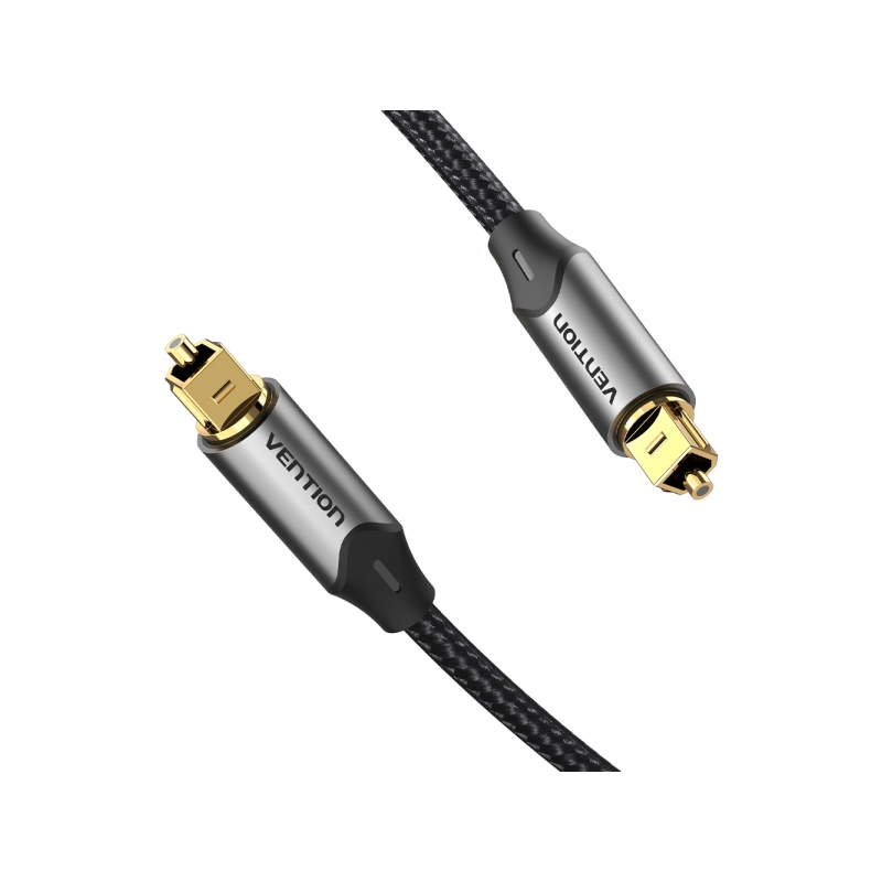 Câble audio fibre optique Vention - 3 m - Gris métallisé
