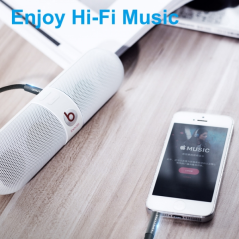 Câble Stéréo Vention Jack Mâle 3,5 vers Jack Mâle 3,5 - 0,5m - Couleur Noir