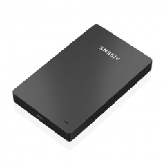 Boîtier externe modèle Aisens pour disques durs - Installation sans outil - Plug and Play - Connexion USB-C USB3.1 Gen1