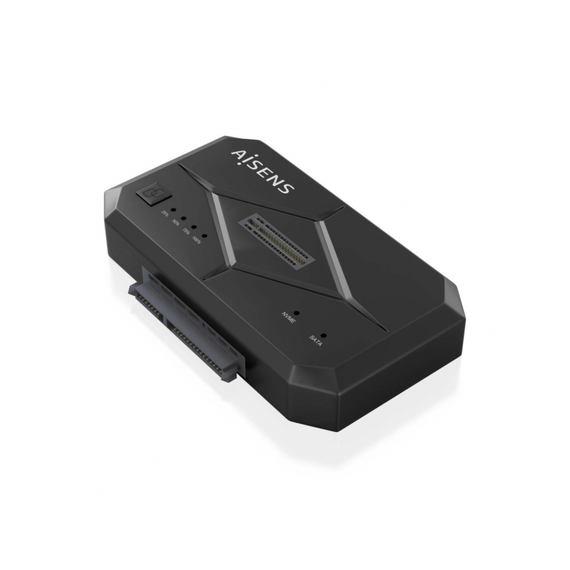 Aisens Docking Station Hard Drive Cloner - Installation facile - Compatible avec SATA et M.2 NVME - Plug and Play - USB 3.0 Aisens Docking Station Hard Drive Cloner - Installation facile - Compatible avec SATA et M.2 NVME - Plug and Play - USB 3.0