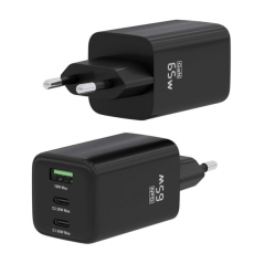 ✅ Chargeur Aisens Gan USB-C 65W - Haute efficacité énergétique - Technologie AI pour une charge rapide - Mult en stock